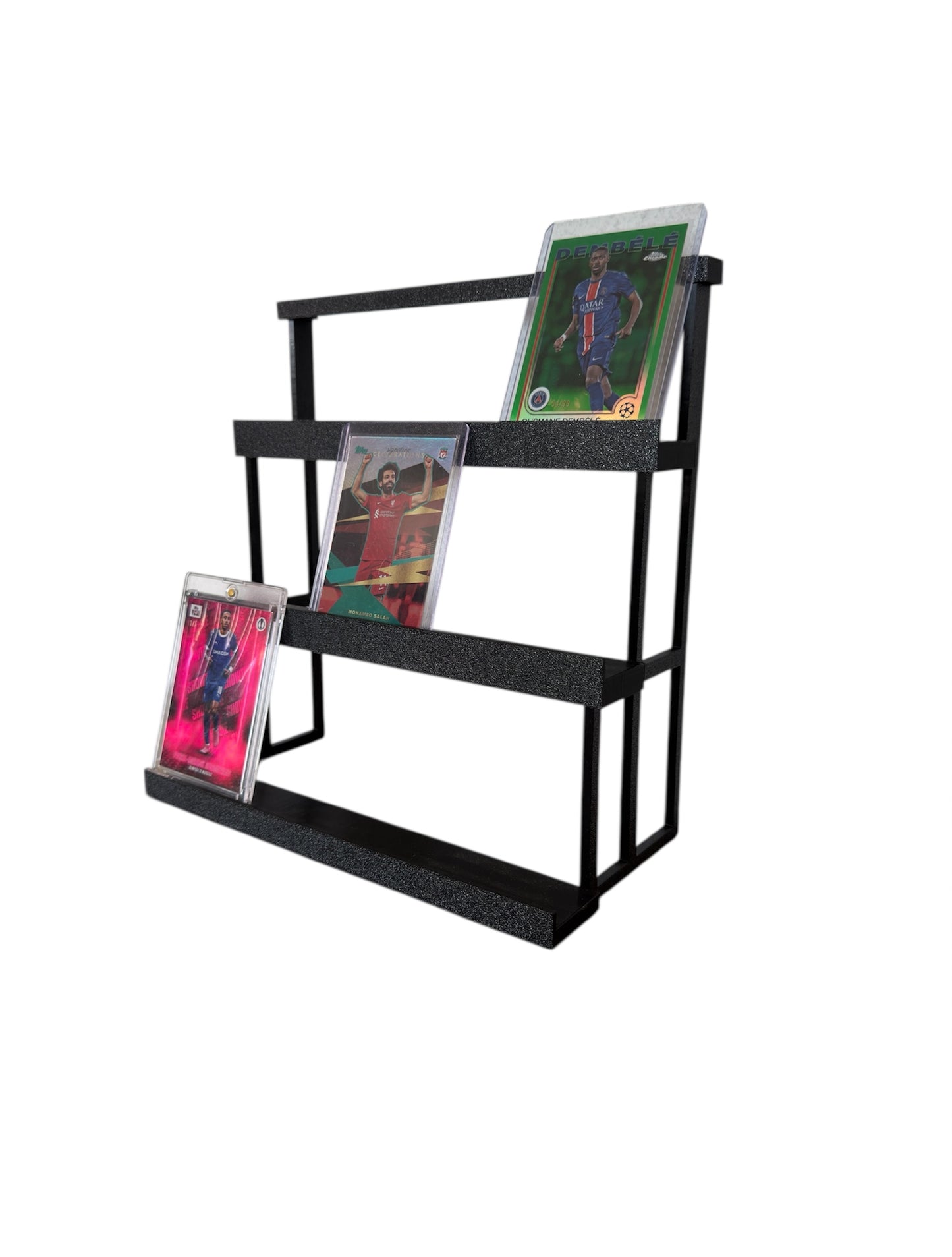Schodkowy stojak na karty kolekcjonerskie 3D
